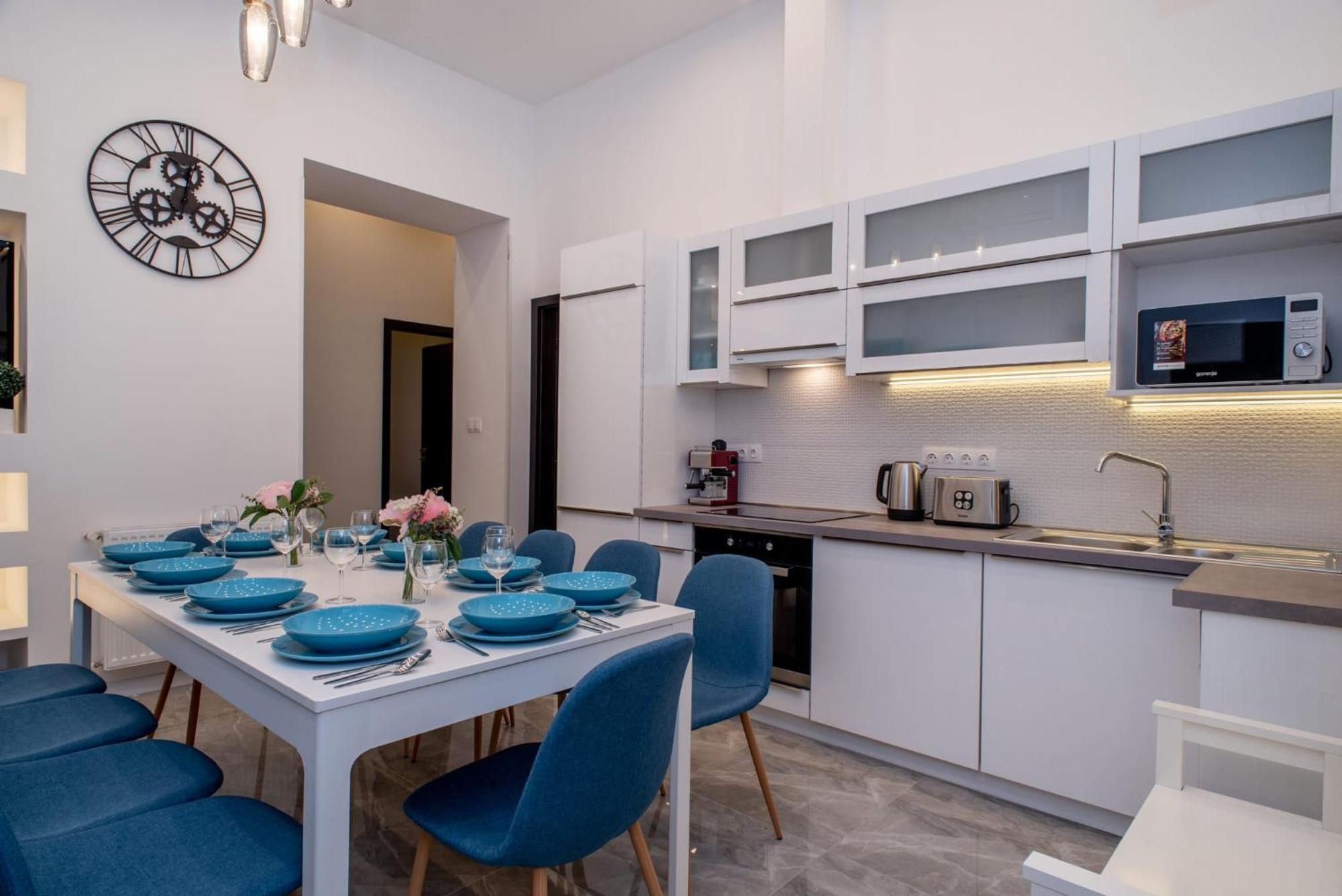 Very Central New And Large Ac Apartment ブダペスト エクステリア 写真