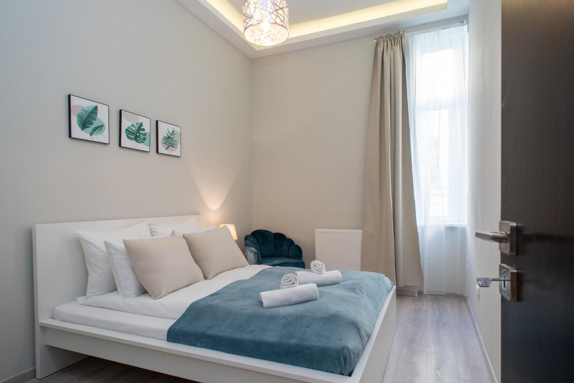 Very Central New And Large Ac Apartment ブダペスト エクステリア 写真